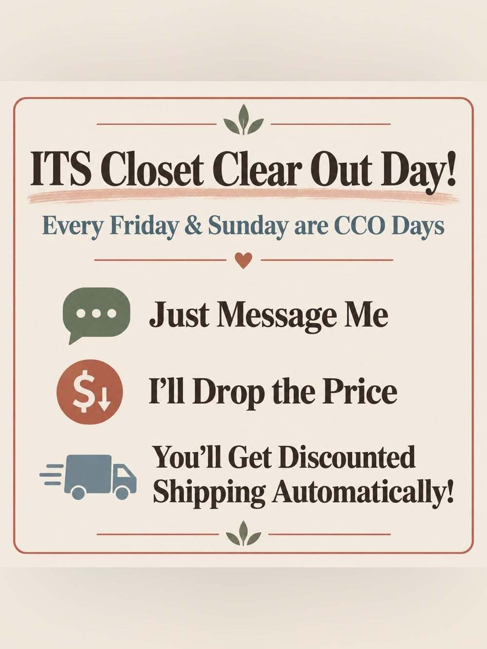 CCO Days Price Drop